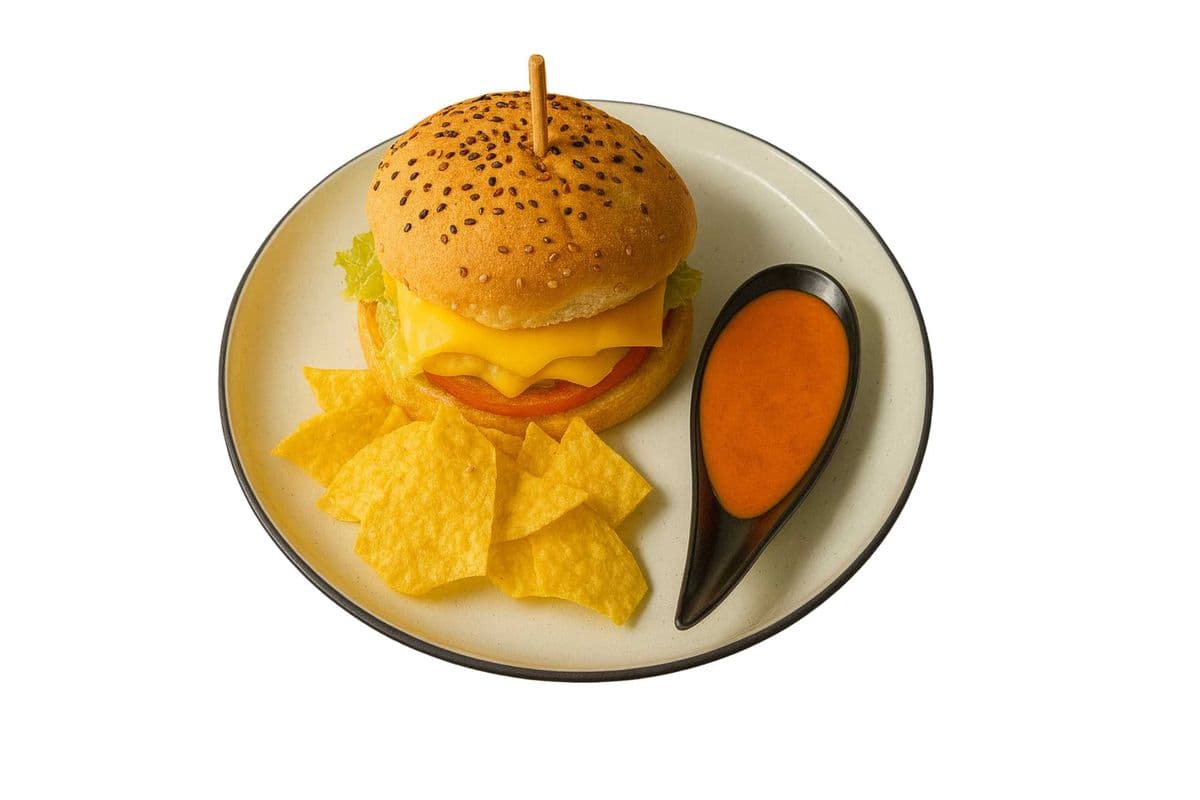 Noodle Chaap Burger