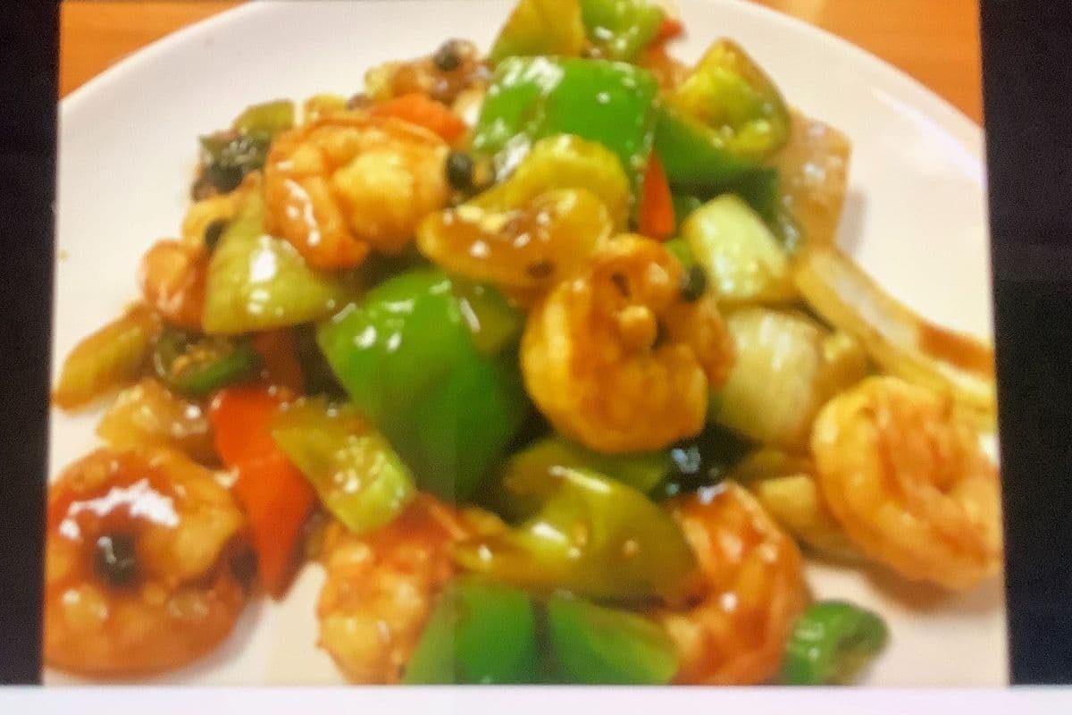 Curry Shrimp with Vegetables (Spicy)