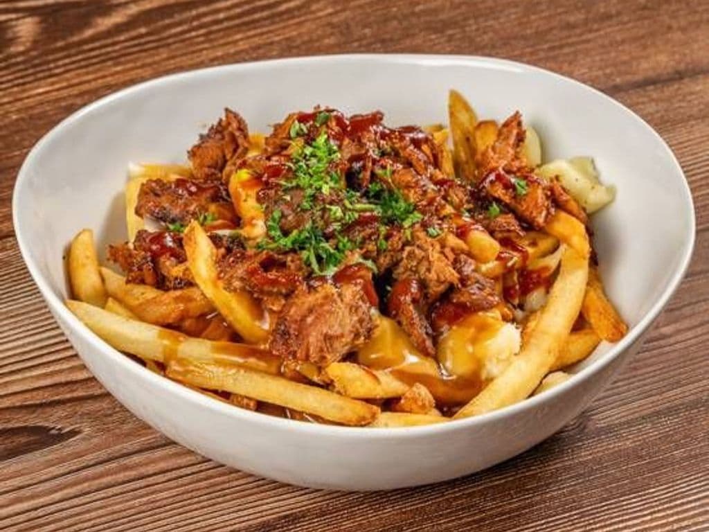 Baby Back Rib Meat Poutine
