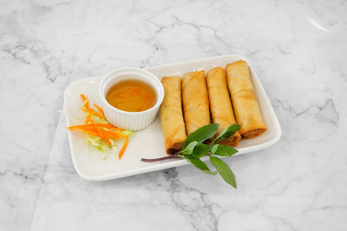1. Spring Rolls (4 rolls) - Cha gio