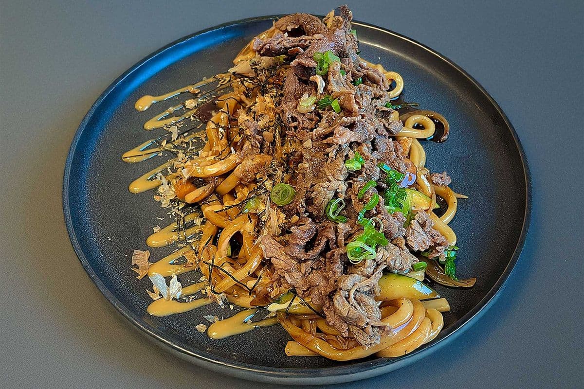Beef Yakiudon