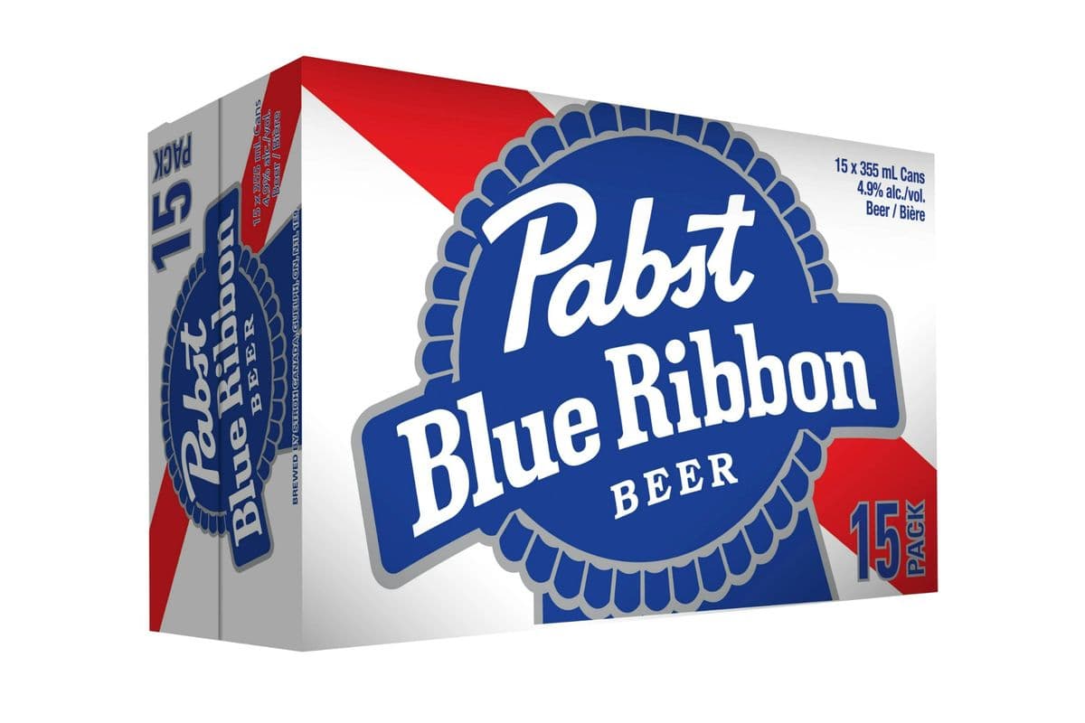 Pabst Blue Ribbon (15 x 355 ml Cans)