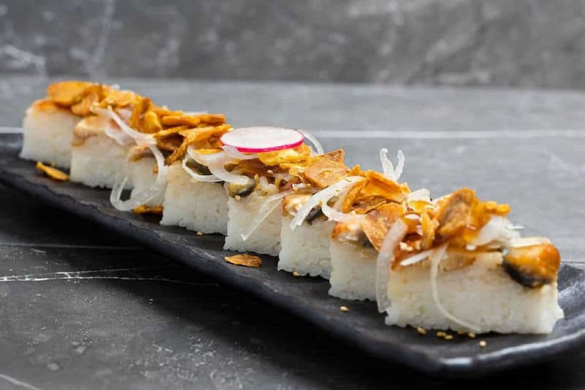 Garlic Unagi Battera - Maki Sushi