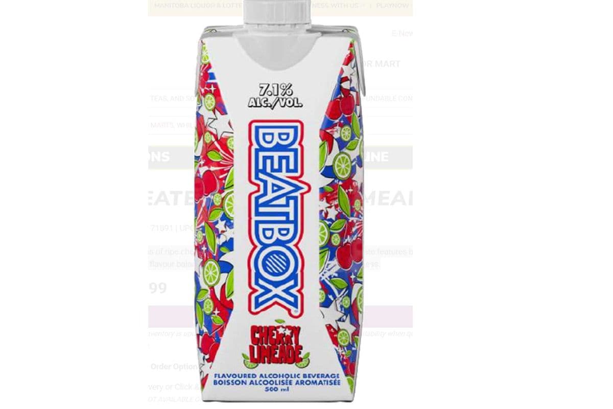 Beatbox Cherry Limeade (1 x 500 ml tetra pak)