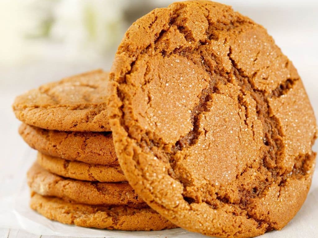 Ginger Molasses Cookies Half Dozen (6) Cookies