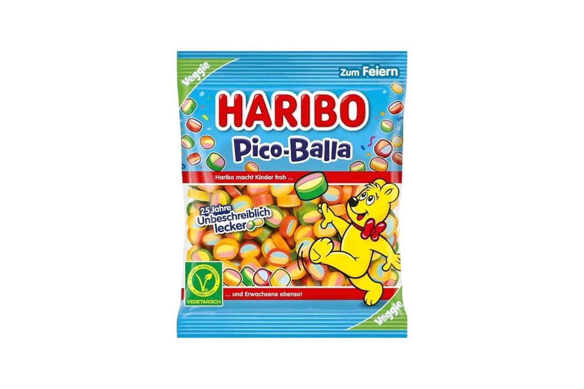 Haribo Pica-Balla (EU) (85g) (381 Cal)
