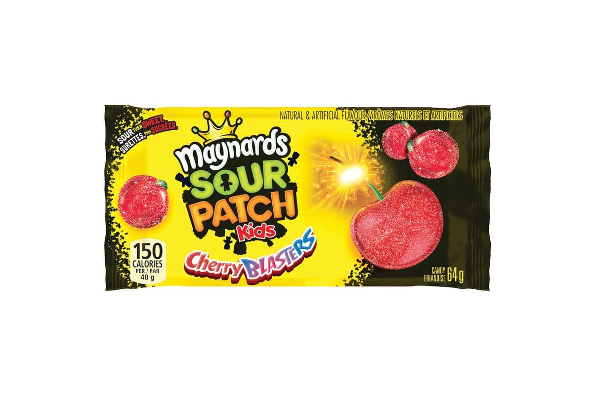 Maynards Sour Cherry Blasters Candy (64 g)