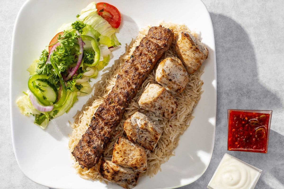 Waziri Kabob Plate
