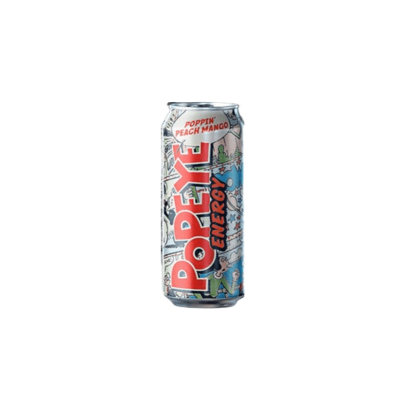 Poppin Peach Mango Popeye Energy Drink - USA (473ml)