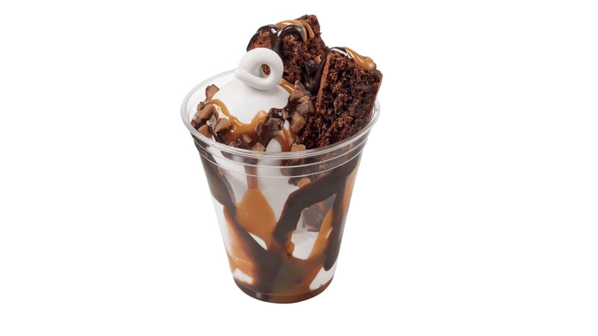 Skor Caramel Brownie Cupfection
