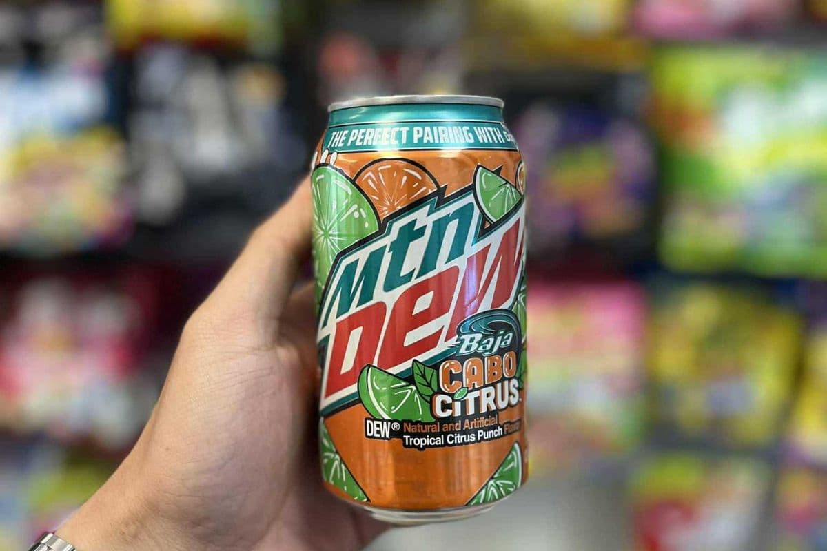Mountain Dew Baja Cabo Citrus - 355mL