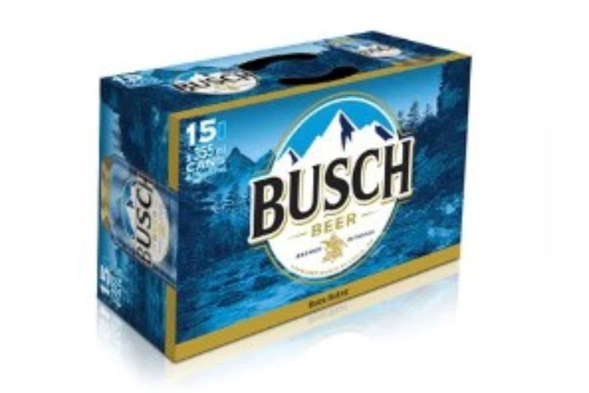 Busch Lager 15 x 355 ML Cans (1 x 355 ml Cans)