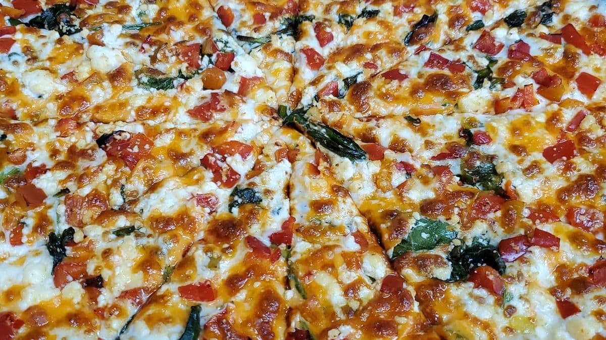 3. Two Can Dine-lg pizza, cheesy bread sticks, pop
