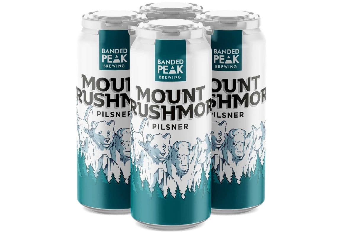 Mount Crushmore Pilsner 4 cans (4 x 473 ml)