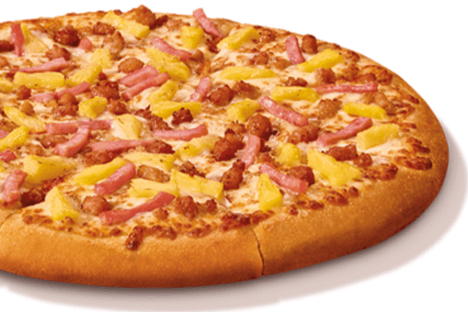 12" Bacon Hula Hawaiian