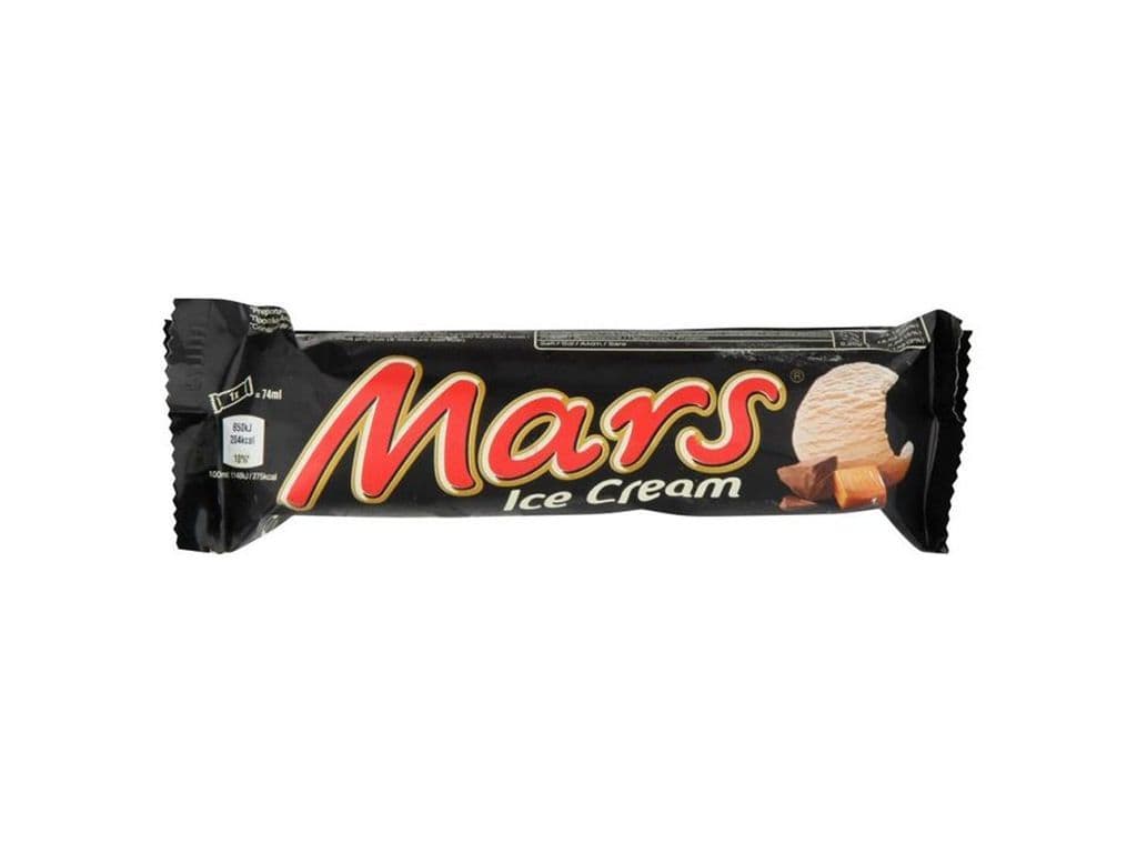 Mars Ice Cream Bar Euro Caramel Chocolate