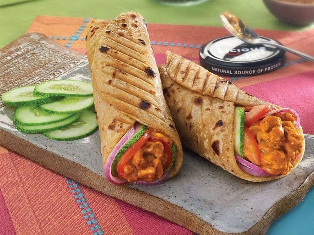 Butter Chicken Wrap