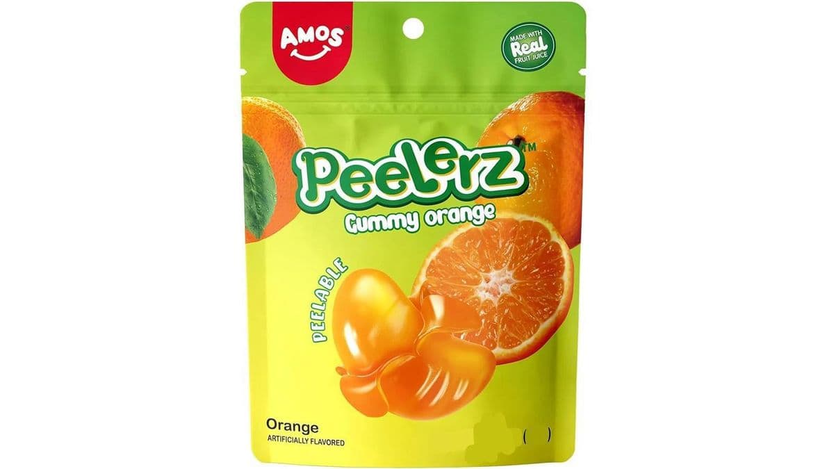 Amos Peelerz Gummy Orange - CHINA
