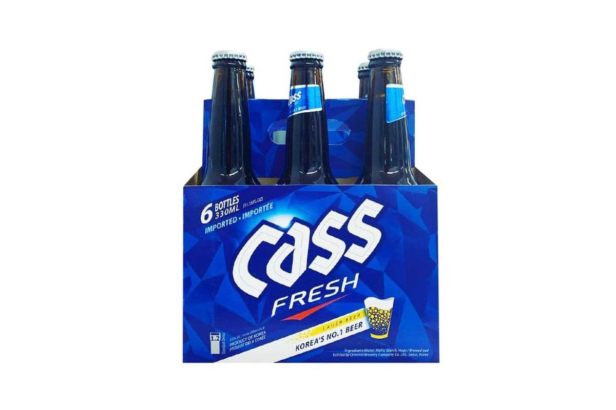 Cass (6 x 330 ml Bottles)