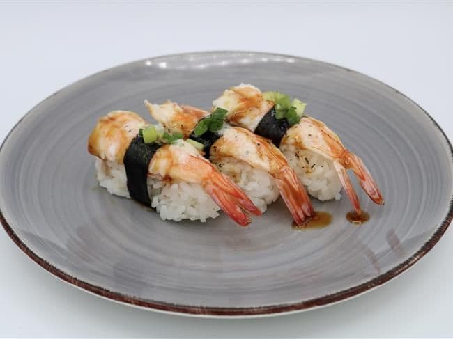 Torched Shrimp Sushi (3pcs)
