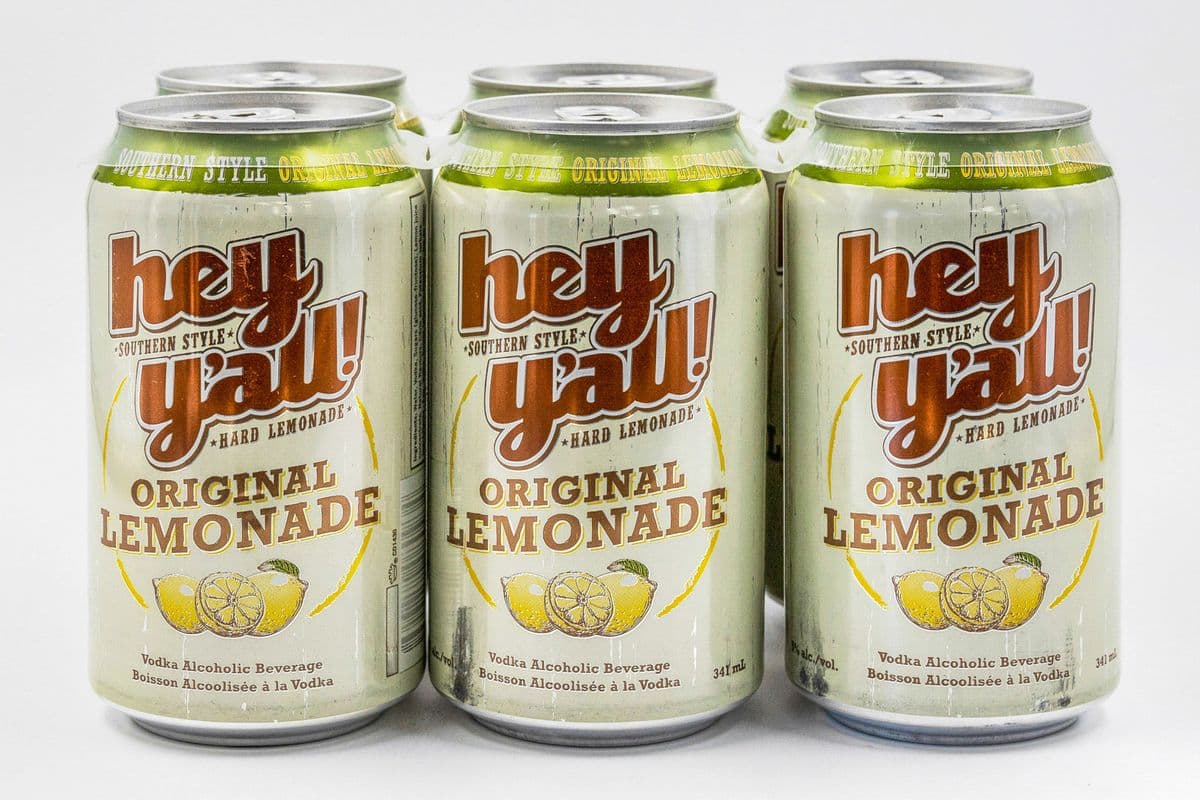 Hey Y'all Hard Iced Tea and Lemonade (6 Cans) (1 x 6pc)