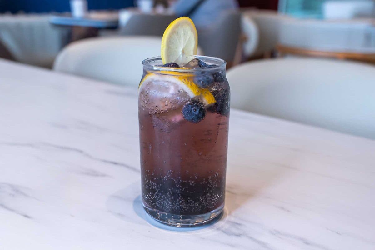 Blueberry Lemon Sparkling