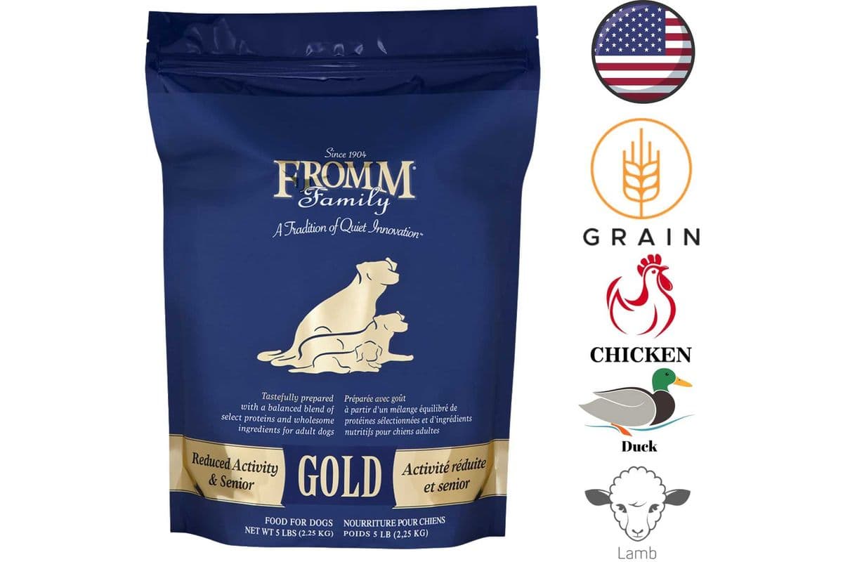 Fromm - Gold Reduced Activity & Senior Dry Dog Food - 5 lb