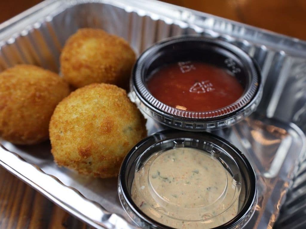 Delivery Mozzarella Stuffed Arancini