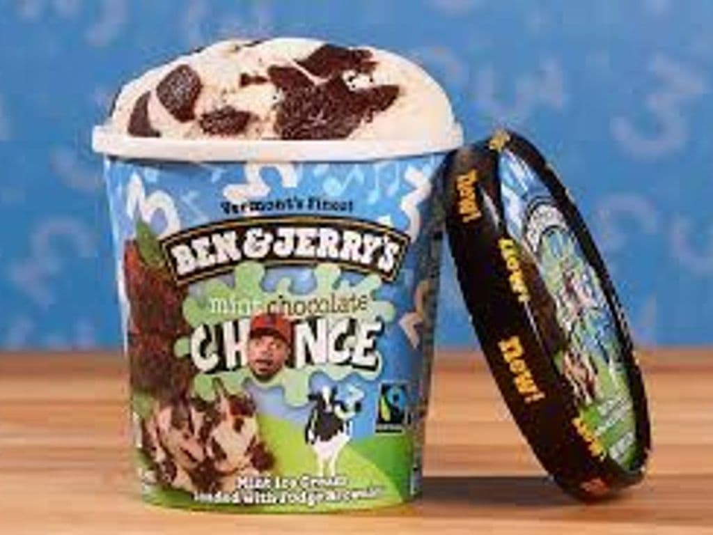 Ben & Jerry's mint Chocolate Chance