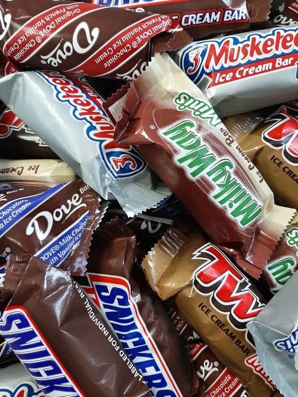 Mini Chocolate Ice Cream Bars