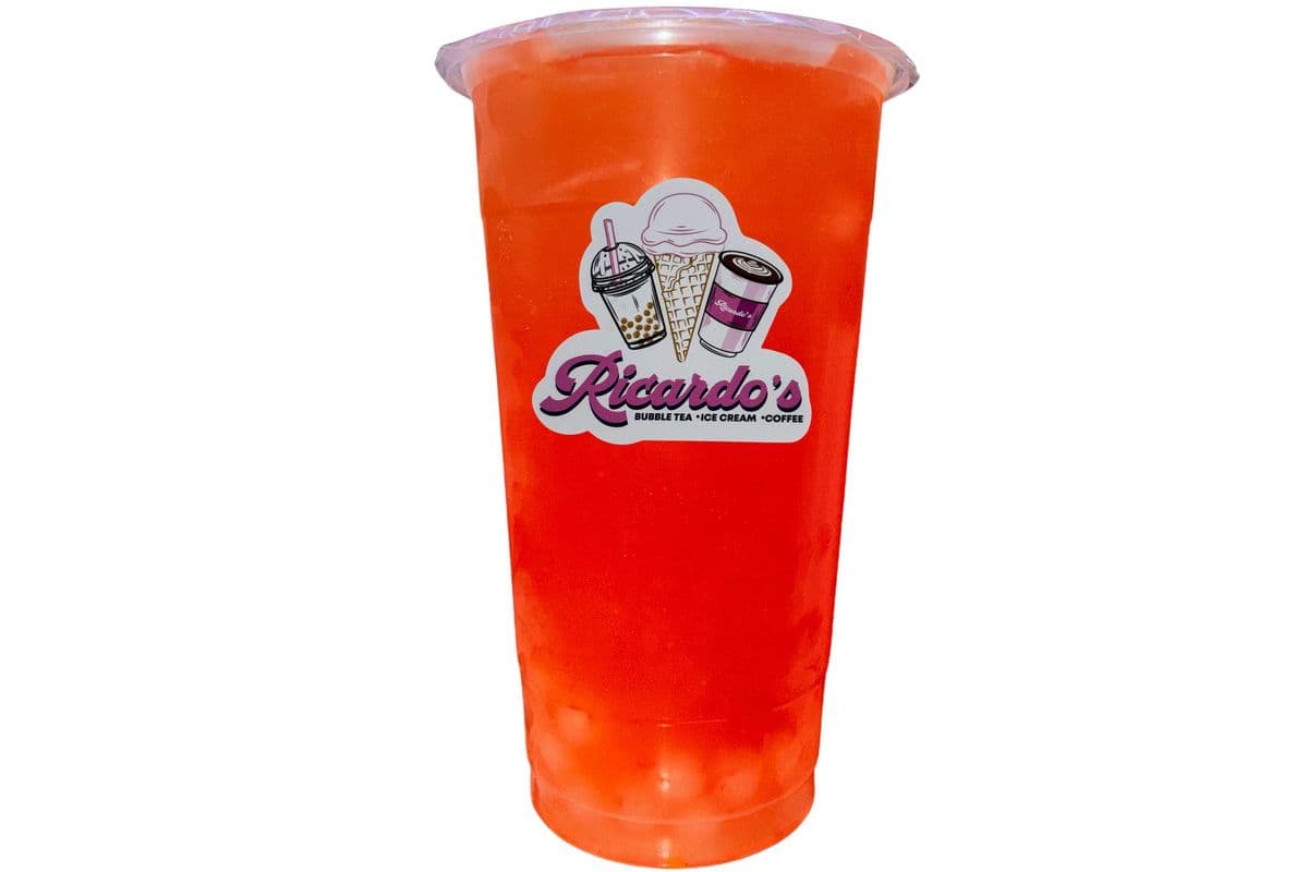 Mango Strawberry Fruit Tea