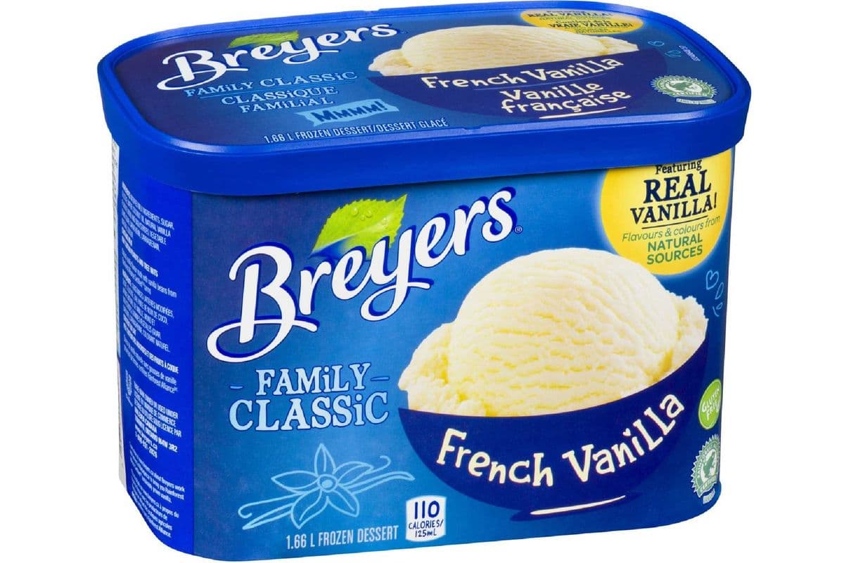 Breyers Vanilla Ice Cream (1.66L)