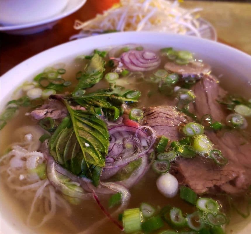 Noodle Soup with Rare Beef, Brisket Tripe, Tendon, and Beef Balls