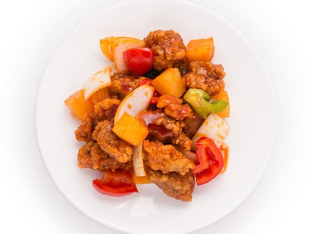 Cantonese Sweet & Sour Pork Appetizer