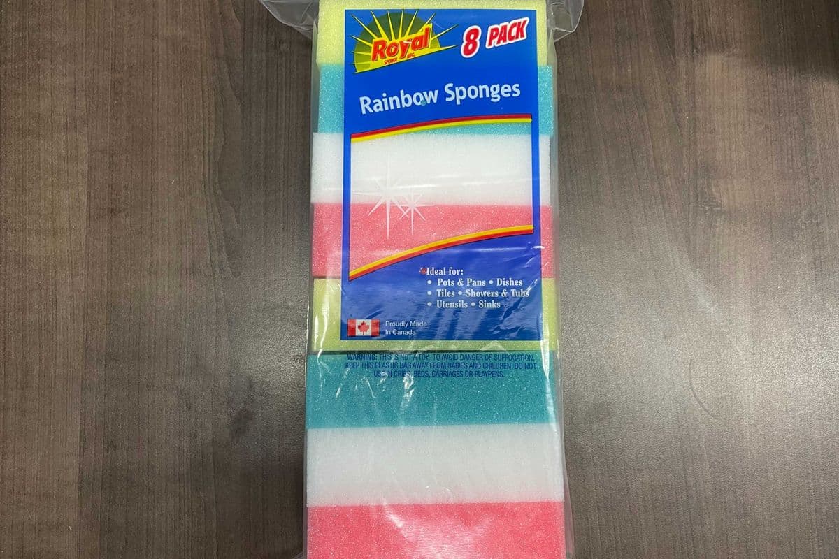 Rainbow Sponge 8pk (8 Pack)
