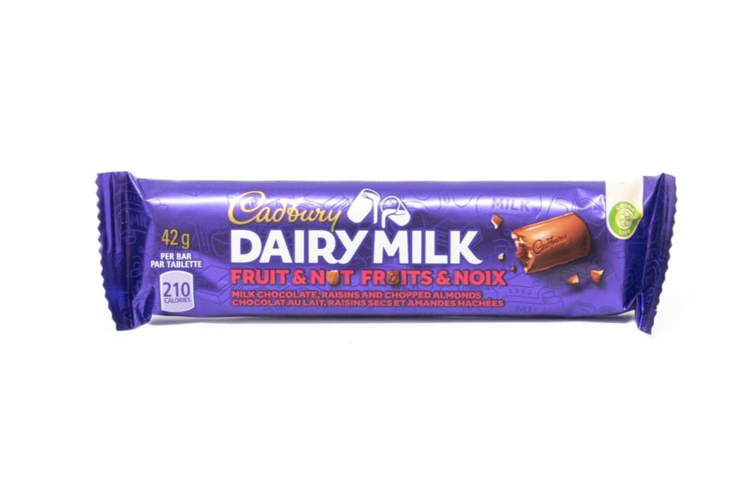 Dairy Milk Milk Chocolate Fruit (42 g)