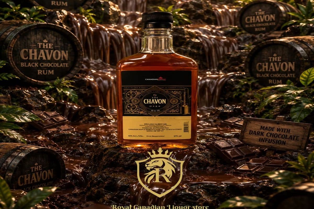 CHAVON DARK RUM (1 x 375ML)