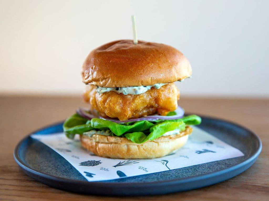 Crispy Cod Burger