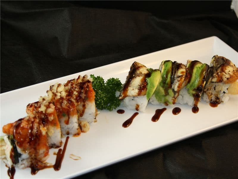 Hot Night & Dragon Roll Combo
