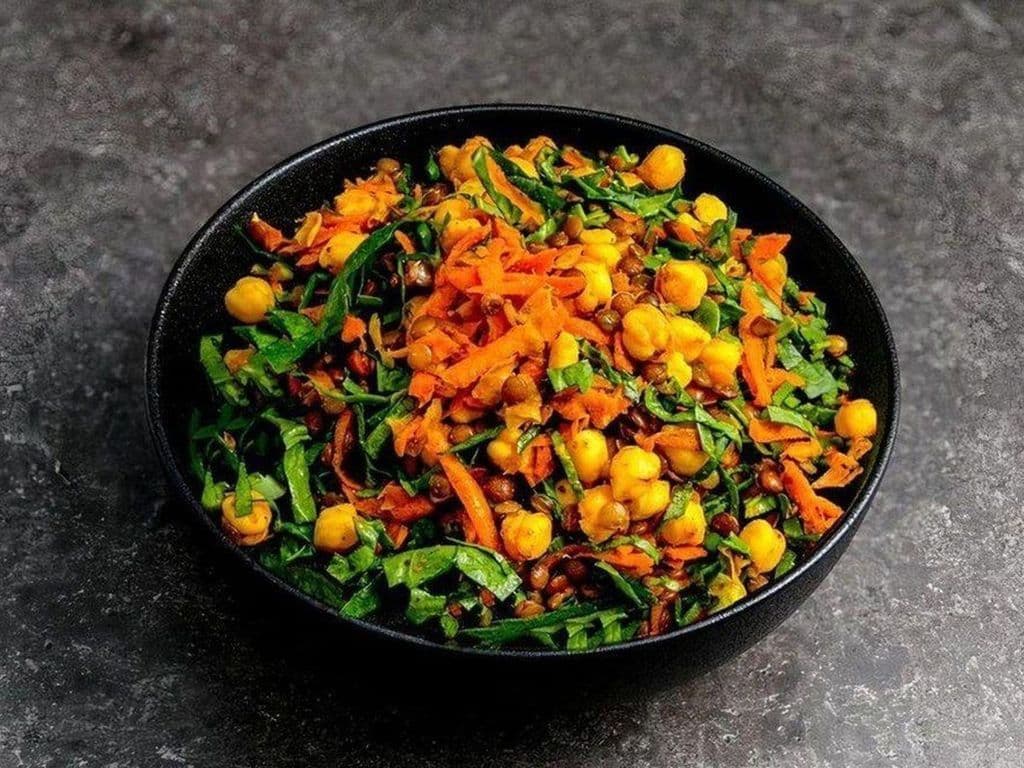 Spinach Lentil Chickpea Salad Online