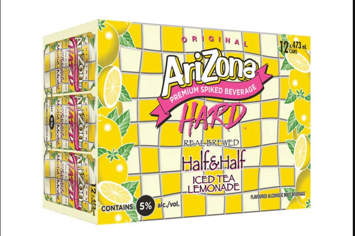 ARIZONA HARD HALF N HALF ICE TEA LEMONADE ($5.00 OFF) (12 x 355ML)