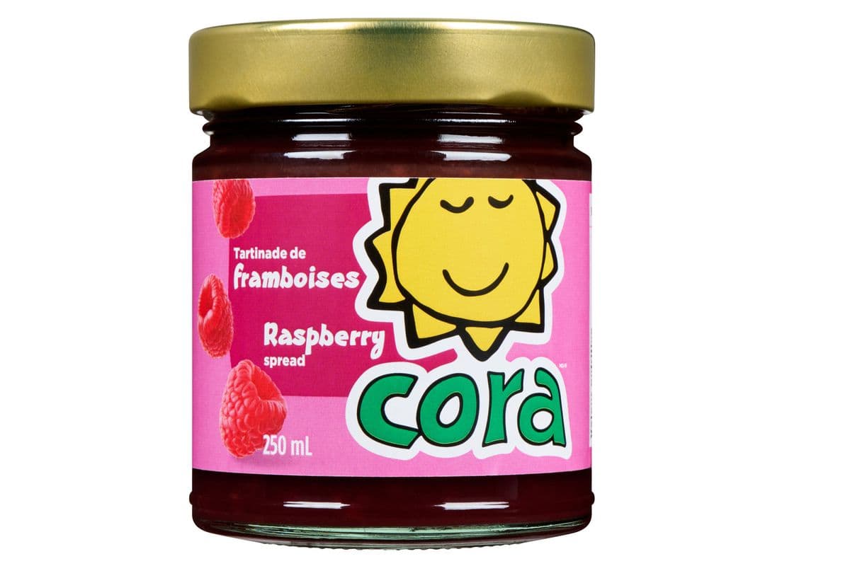 Cora Raspberry spread (250 ml)