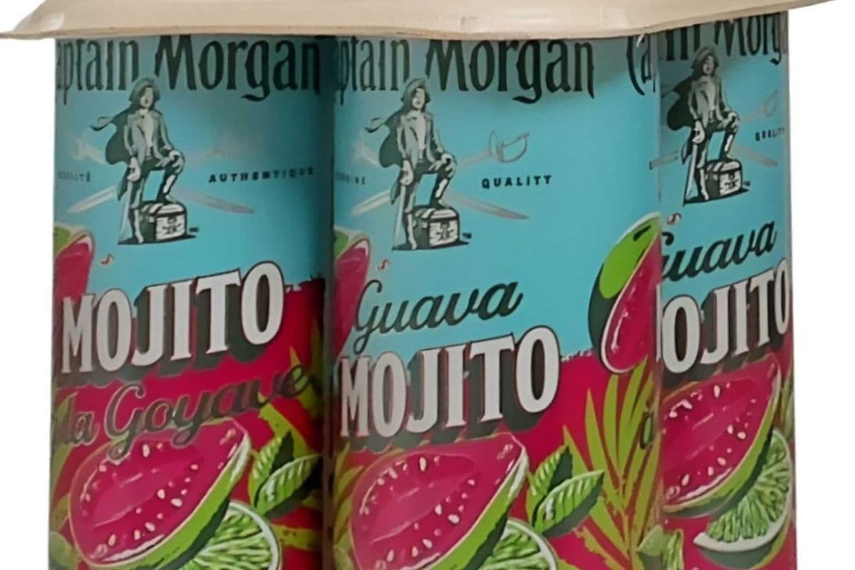CAPTAIN MORGAN GUAVA MOJITO 4 CAN (1 x 4x355 ML)