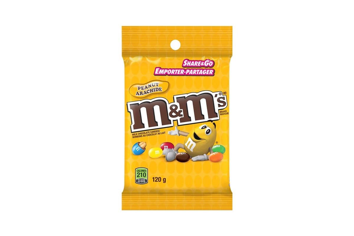 M&M's Peanuts Milk Chocolate Candies (49 g)