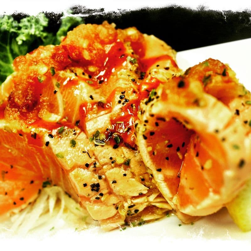 Salmon Tataki