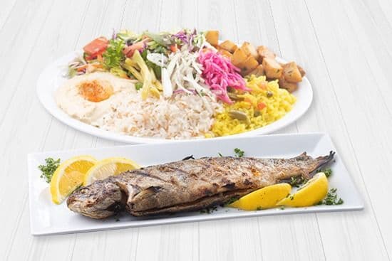 Assiette truite / Trout Plate