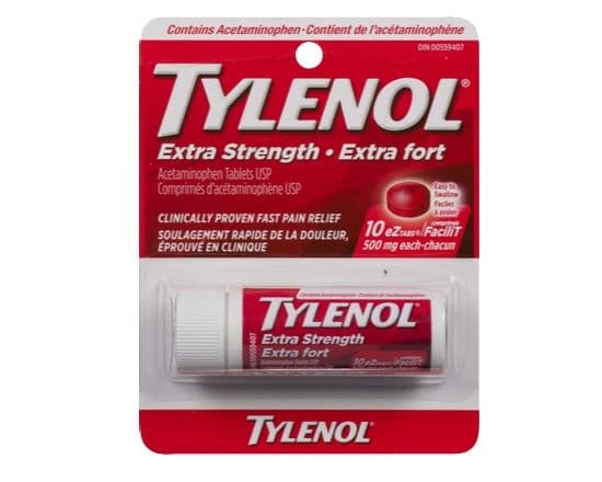 Tylenol Extra Strength Ez Tabs (10 Count) 1002429