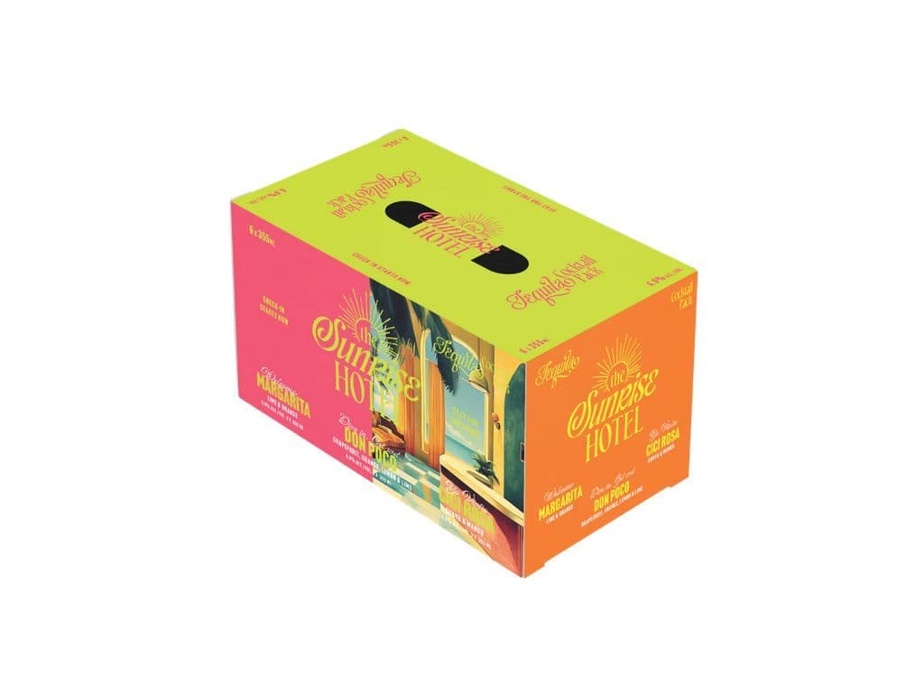 The Sunrise Hotel Tequila Mix Pack (6x355ml)