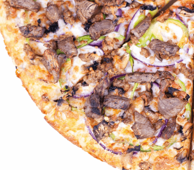 9" Small Steak Pizza