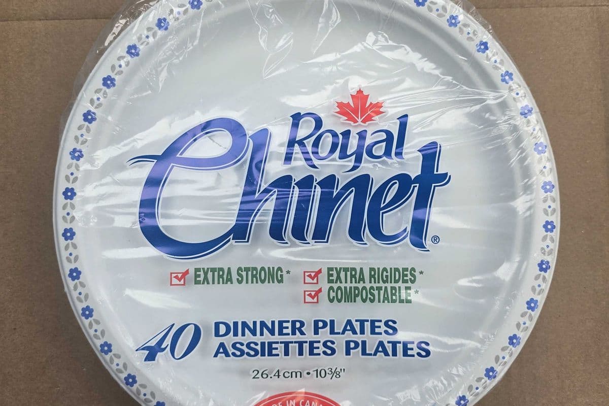 Royal chinet paper plates 40pcs. (26.4cm 40 dinner plates )
